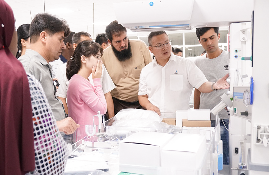 戴維醫療_“2018年發展中國家新生兒及早產兒救治技術培訓班”工廠參觀之行圓滿落幕